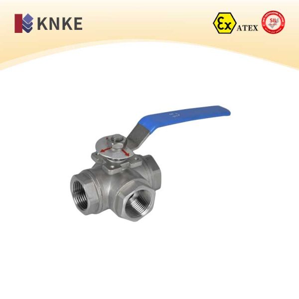 Three-Way Ball Valve