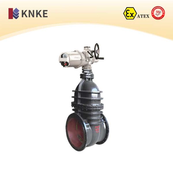 KNKE Electric Cast Iron Gate Valve