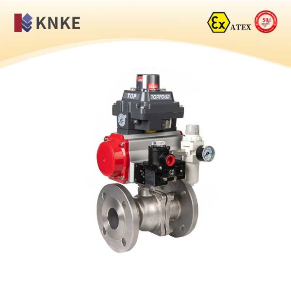 Pneumatic High-Pressure Ball Valve