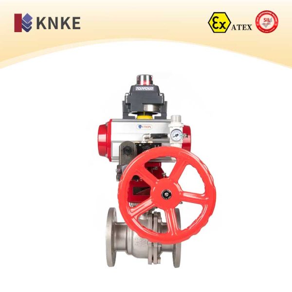 Pneumatic High-Pressure Ball Valve